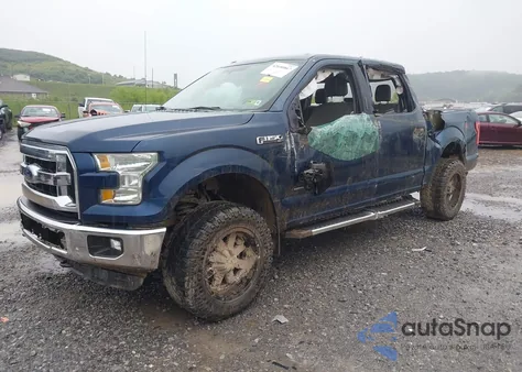 2016 Ford F-150 Xlt из США, поврежденный, VIN 1FTEW1EP7GFD22805